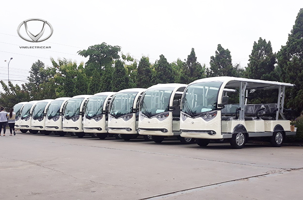 Công ty Cổ phần Đầu tư Công Thành - Quảng Ninh tin tưởng chọn lựa xe điện 08AC i10 của Tùng Lâm
