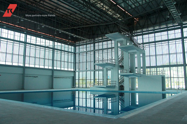 nhà thi đấu thể thao dưới nước tỉnh Quảng Ninh