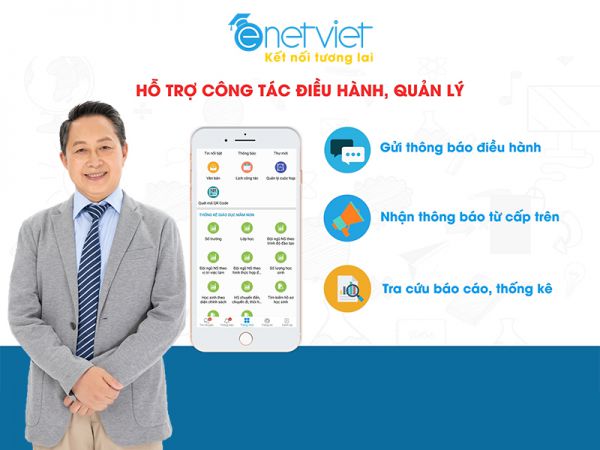 Xây dựng cộng đồng giáo dục gắn kết chặt chẽ với phần mềm liên lạc nhà trường gia đình eNetViet