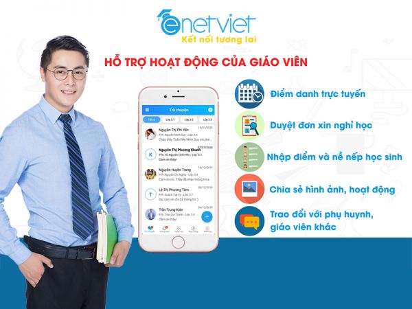 Xây dựng cộng đồng giáo dục gắn kết chặt chẽ với phần mềm liên lạc nhà trường gia đình eNetViet
