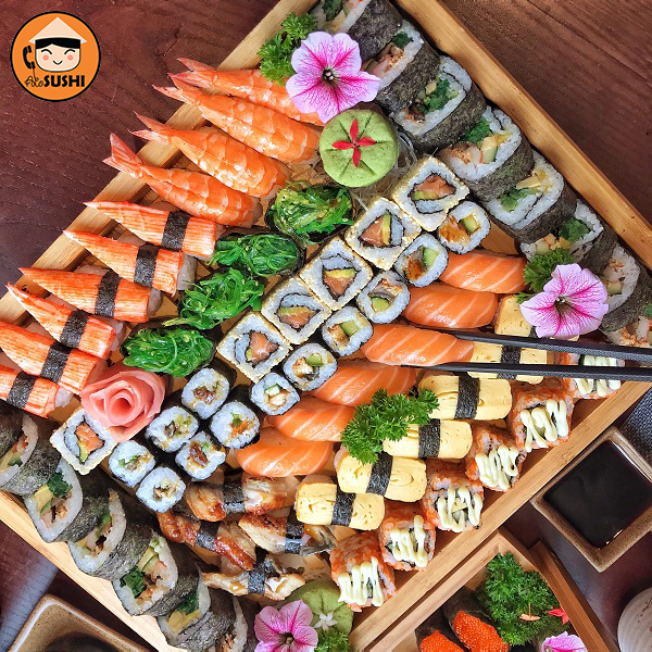 ăn sushi ở Hà Nội