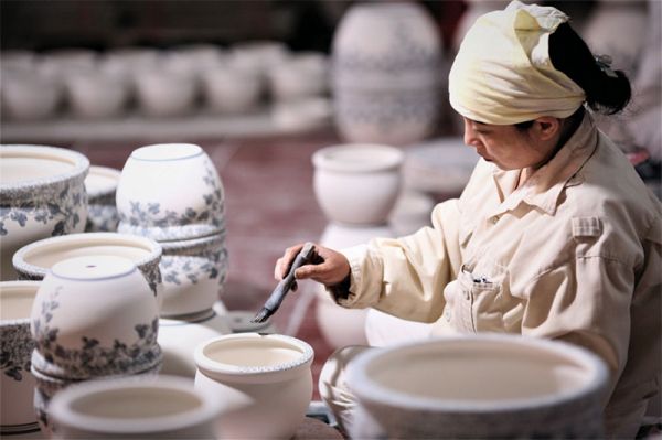 Làng gốm bát tràng 