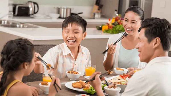 kết nối gia đình và con cái 