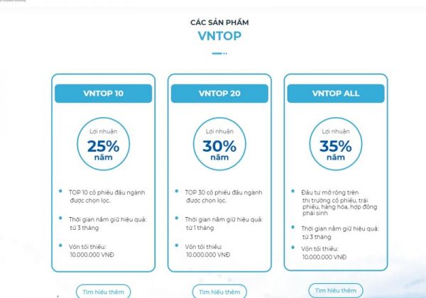 Đầu tư vào sản phẩm VNTOP của TKSIC, nên hay không?