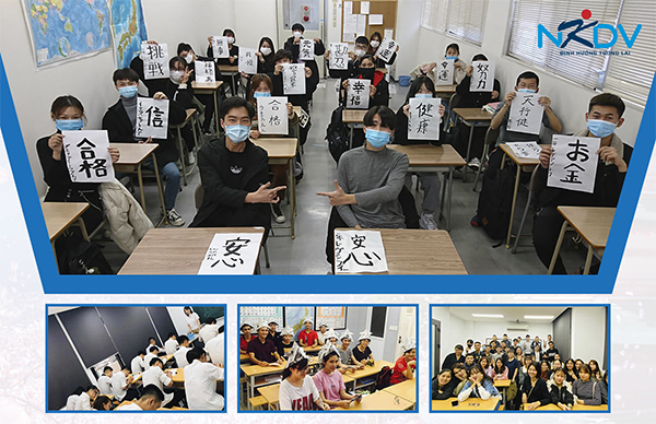 lớp học tiếng nhật tại NKDV