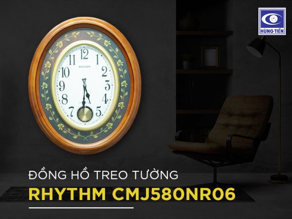 Đồng hồ treo tường Rhythm CMJ580NR06