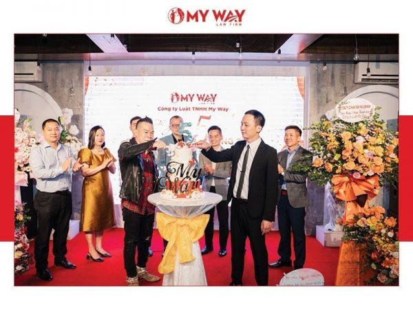 Công ty Luật My Way tưng bừng kỷ niệm 05 năm ngày thành lập Công ty