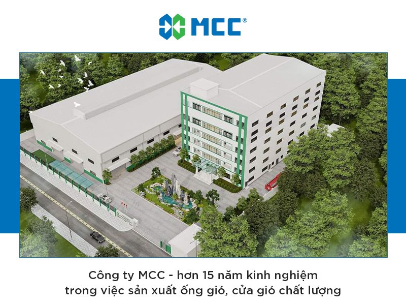 Tại sao MCC trở thành công ty sản xuất ống gió được ưa chuộng?