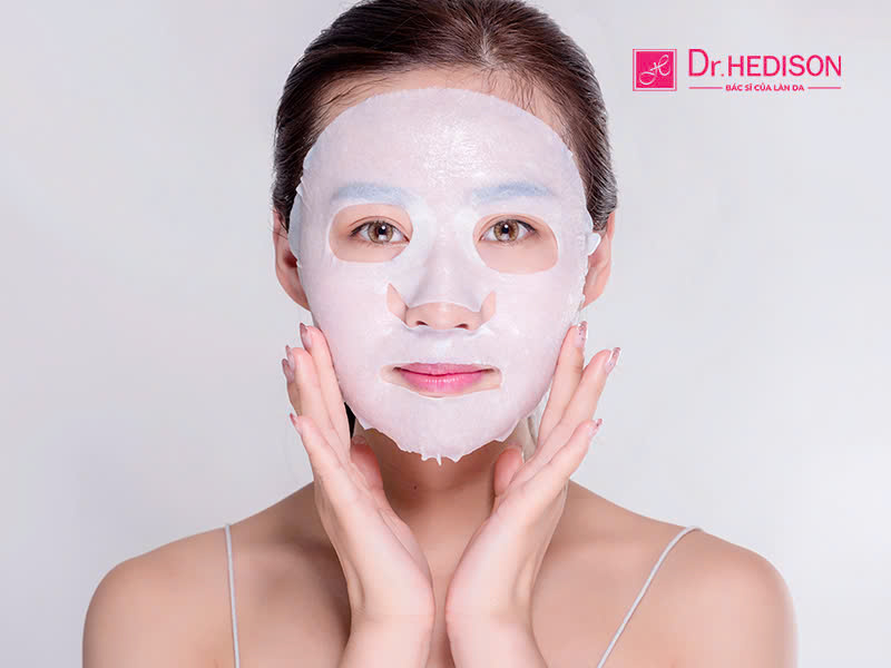 Chăm sóc da với mặt nạ phục hồi da Peptide Hydrating Mask