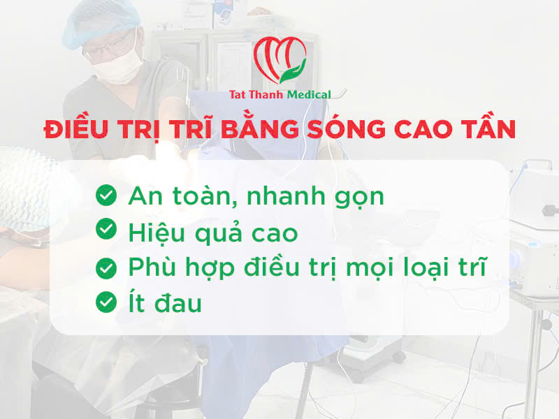 Lợi ích vượt trội khi sử dụng máy điều trị trĩ bằng sóng cao tần