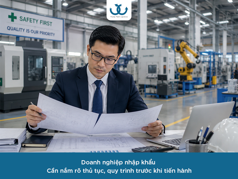 Trường Thành Logistics chuyên nhập khẩu các sản phẩm cơ khí 