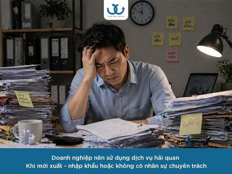 dịch vụ khai báo hải quan