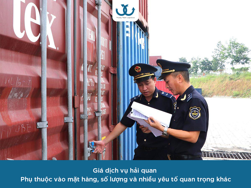 dịch vụ khai báo hải quan