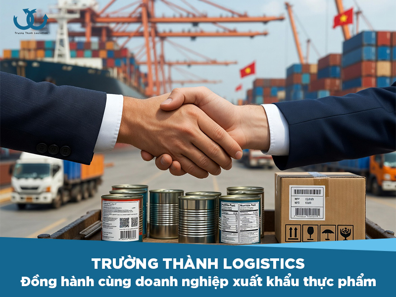 Quy định về nhãn mác khi xuất khẩu thực phẩm đóng lon mới nhất