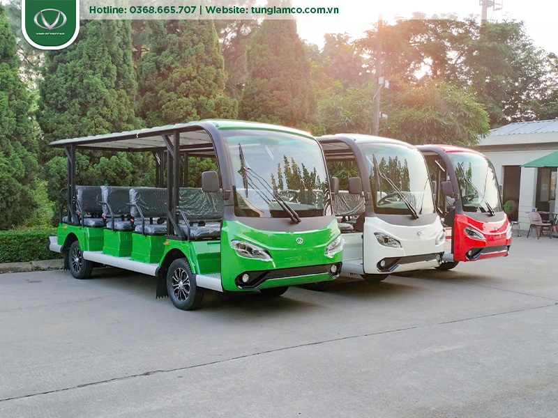 Xe điện du lịch 14 chỗ – Giải pháp vận chuyển xanh cho ngành du lịch hiện đại