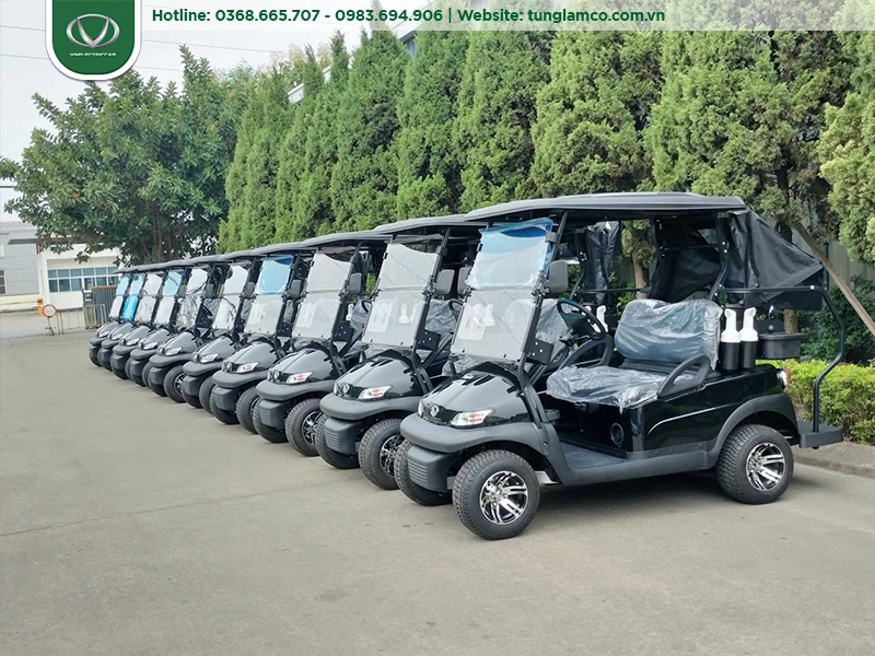 30 xe điện VNECAR A1S2 được Xe Điện Tùng Lâm bàn giao cho Glory Golf Club