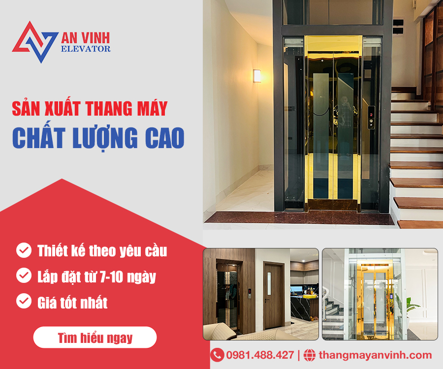 Sản xuất thang máy An Vinh