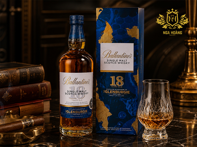 Ballantine’s 18 - Chuẩn mực của blended Scotch whisky cao cấp từ Ballantine’s