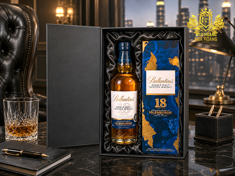 Ballantine’s 18 - Chuẩn mực của blended Scotch whisky cao cấp từ Ballantine’s
