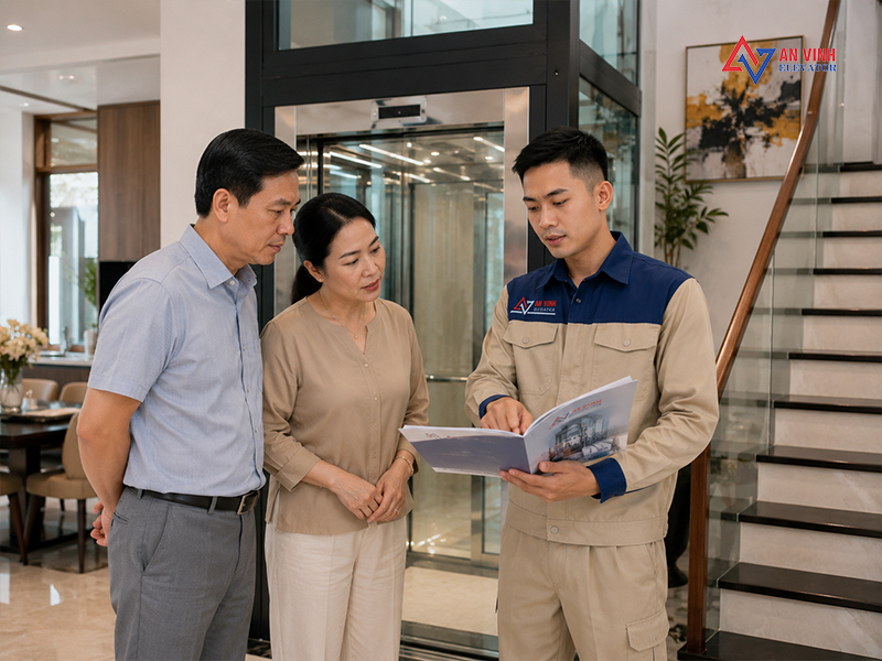 4 mẫu thang máy biệt thự tại Vinhomes được nhiều gia chủ lựa chọn