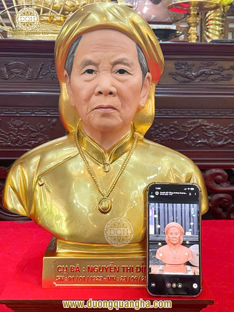 Đúc đồng Dương Quang Hà - Địa chỉ đúc tượng đồng chân dung uy tín