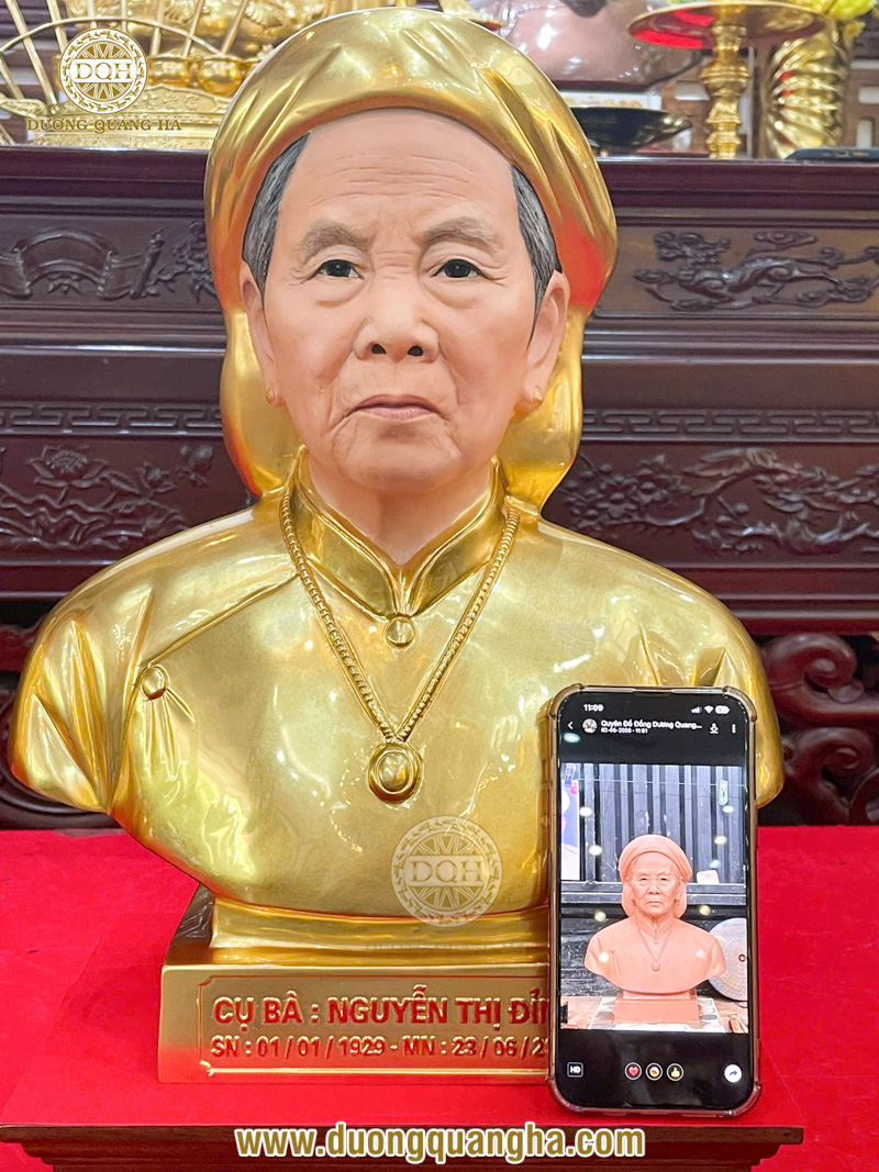 Đúc tượng đồng bán thân - Nghệ thuật lưu giữ chân dung và thần thái theo thời gian