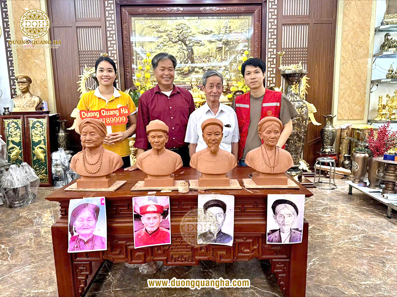 đúc tượng truyền thần