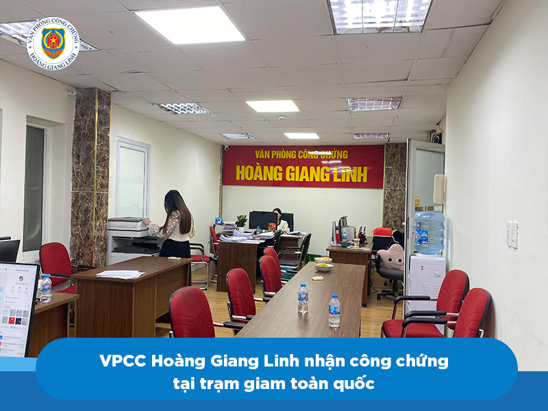 giấy ủy quyền trong trại giam