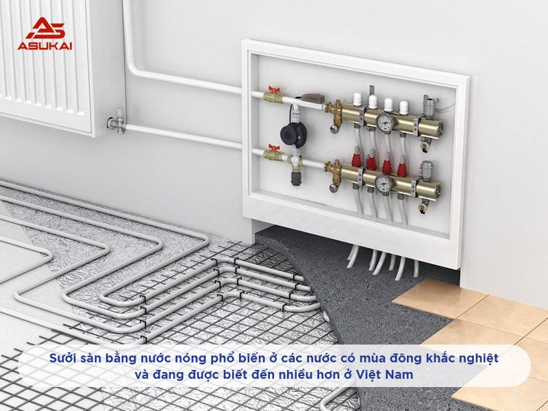 Heatpump - Máy bơm nhiệt Solahart trong ứng dụng sưởi sàn