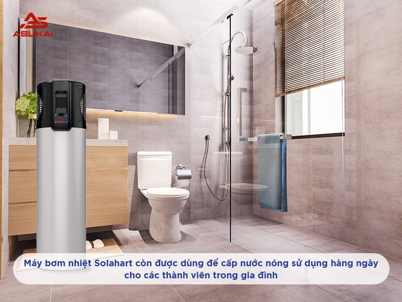 Heatpump - Máy bơm nhiệt Solahart trong ứng dụng sưởi sàn