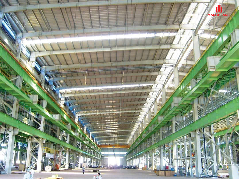 Nhà khung thép giá rẻ - Giải pháp xây dựng tiết kiệm, linh hoạt cho nhiều công trình