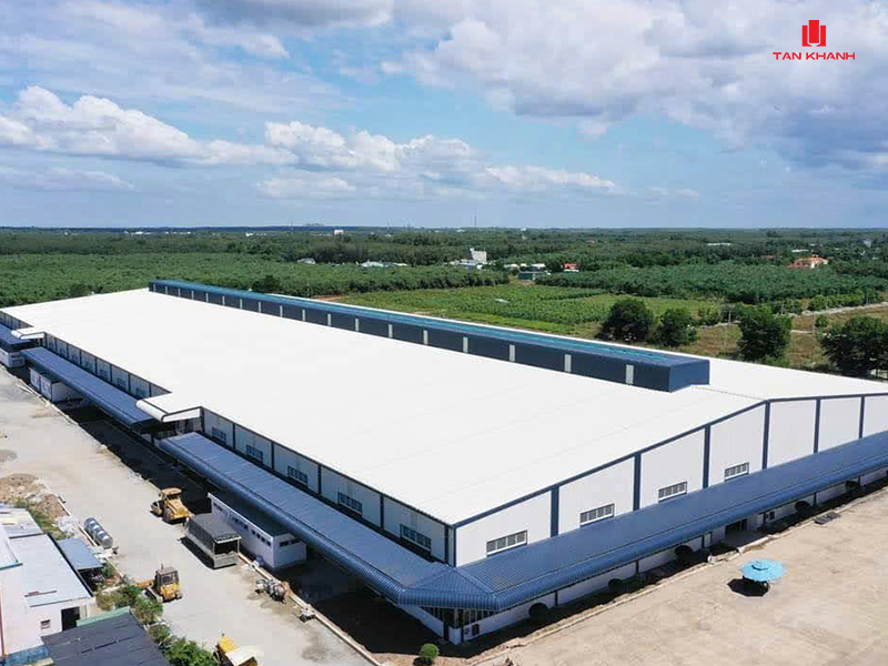 Nhà khung thép giá rẻ - Giải pháp xây dựng tiết kiệm, linh hoạt cho nhiều công trình