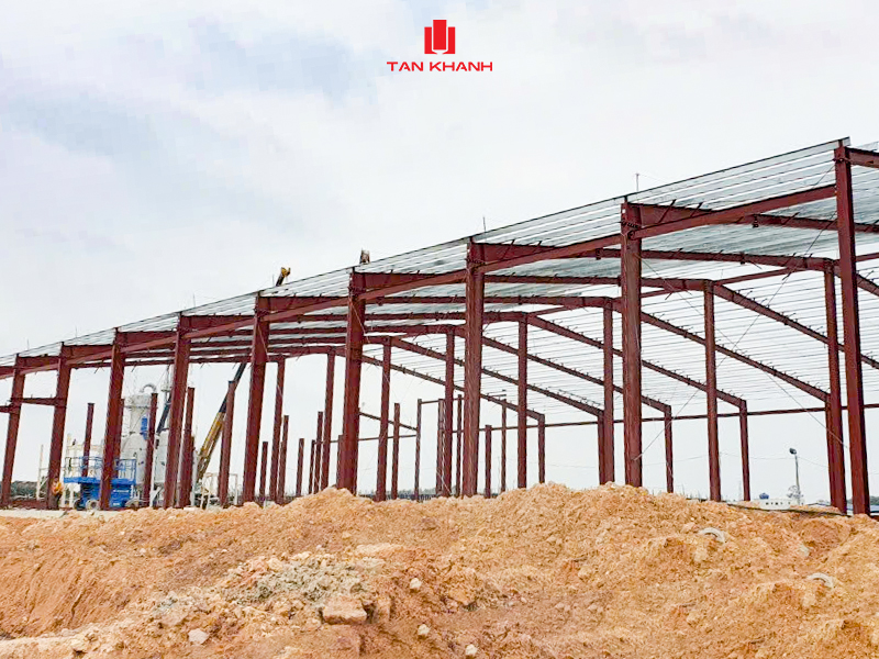 Nhà khung thép giá rẻ - Giải pháp xây dựng tiết kiệm, linh hoạt cho nhiều công trình