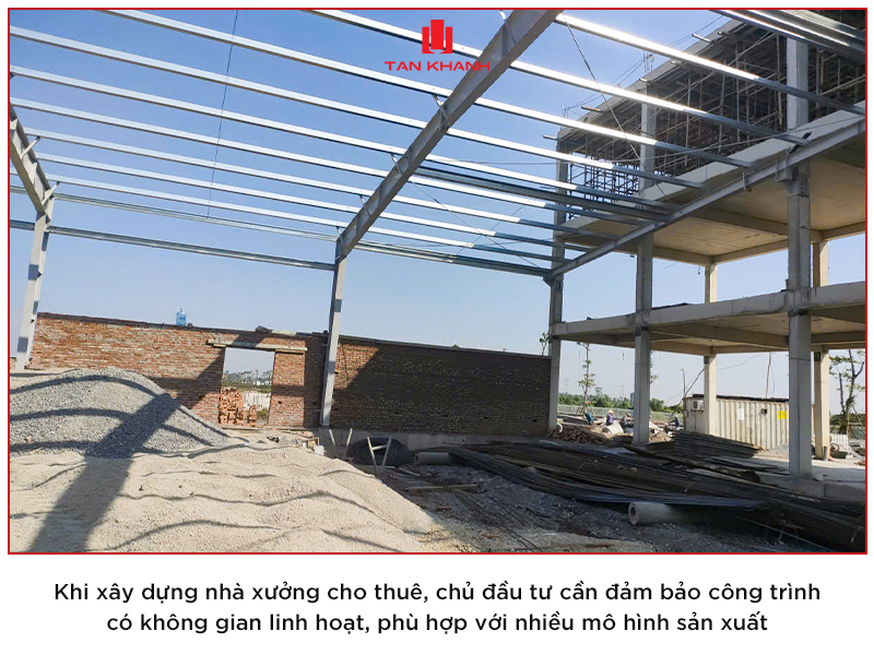 Đầu tư nhà xưởng cho thuê: Cơ hội bền vững khi thiết kế và thi công đúng ngay từ đầu