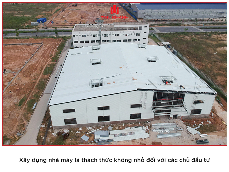 Tân Khánh Steel – Tổng thầu thiết kế & thi công nhà máy uy tín, chuyên nghiệp