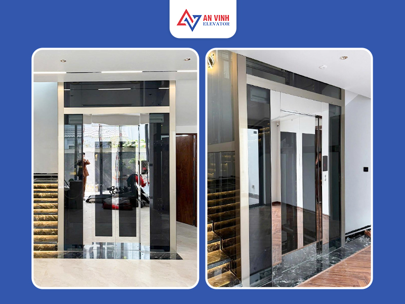 Thang máy kính – xu hướng thiết kế nổi bật cho nhà phố năm 2026