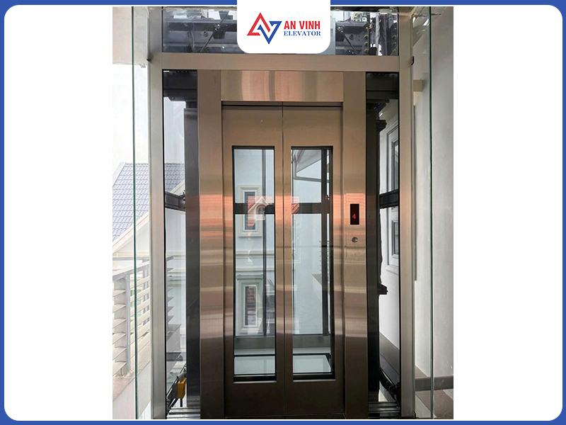Thang máy kính gia đình