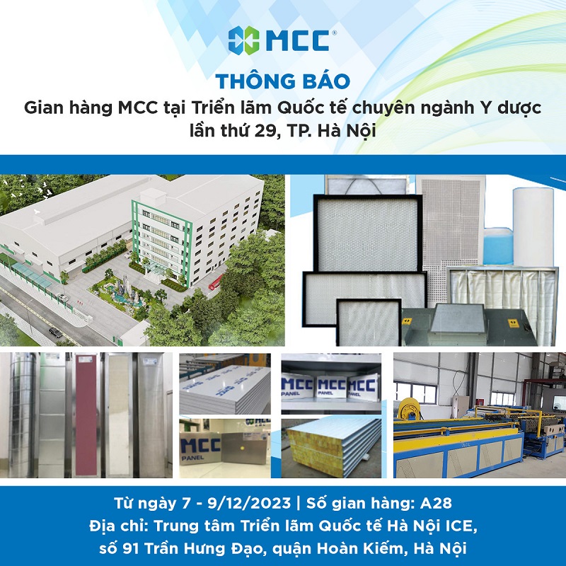Tập đoàn MCC Holdings tham gia Triển lãm Quốc tế Chuyên ngành Y dược lần thứ 29 tại TP. Hà Nội