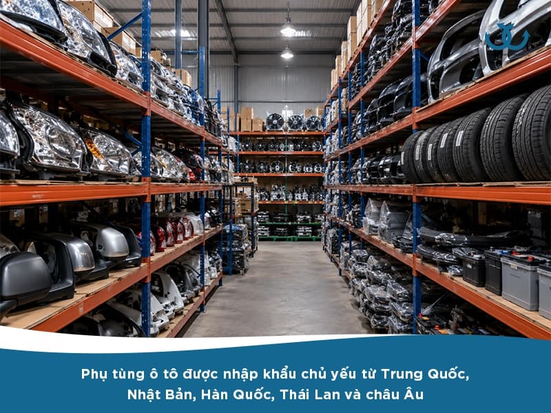 thủ tục nhập khẩu phụ tùng ô tô