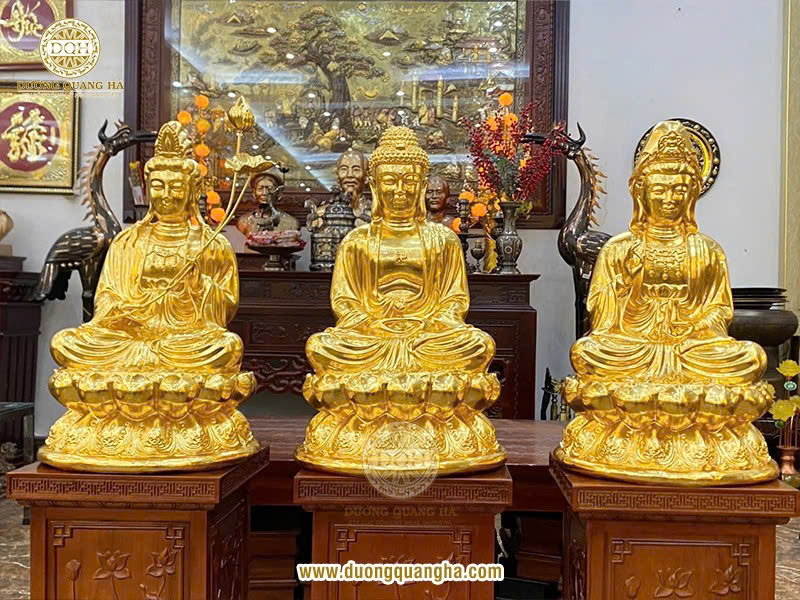 tượng Tam Thế Phật