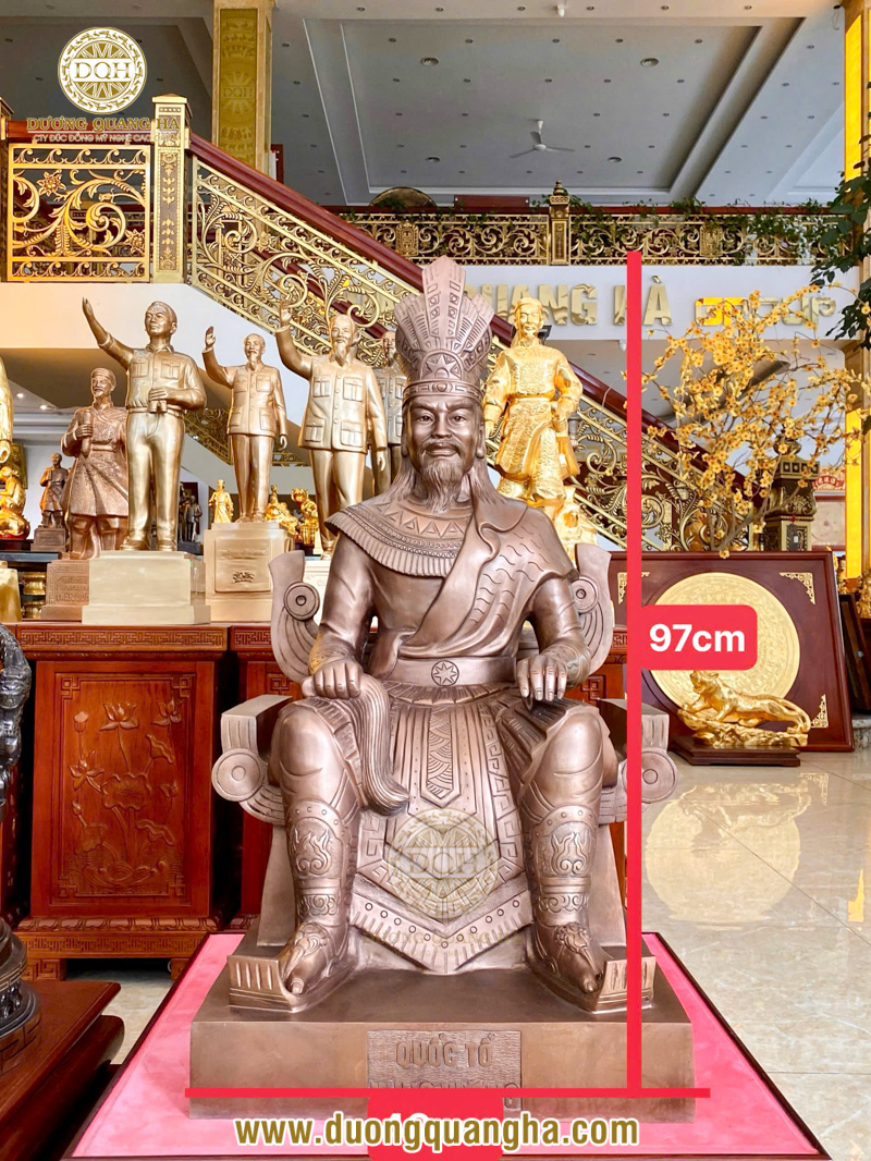 Tượng Vua Hùng: Giá trị, cách lựa chọn và địa chỉ đúc uy tín