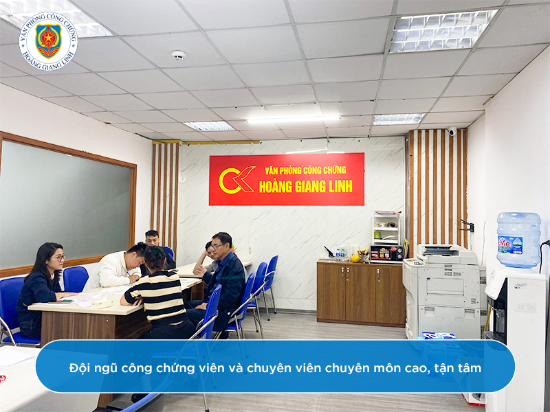 VPCC Hoàng Giang Linh - Địa chỉ công chứng uy tín tại Hà Nội