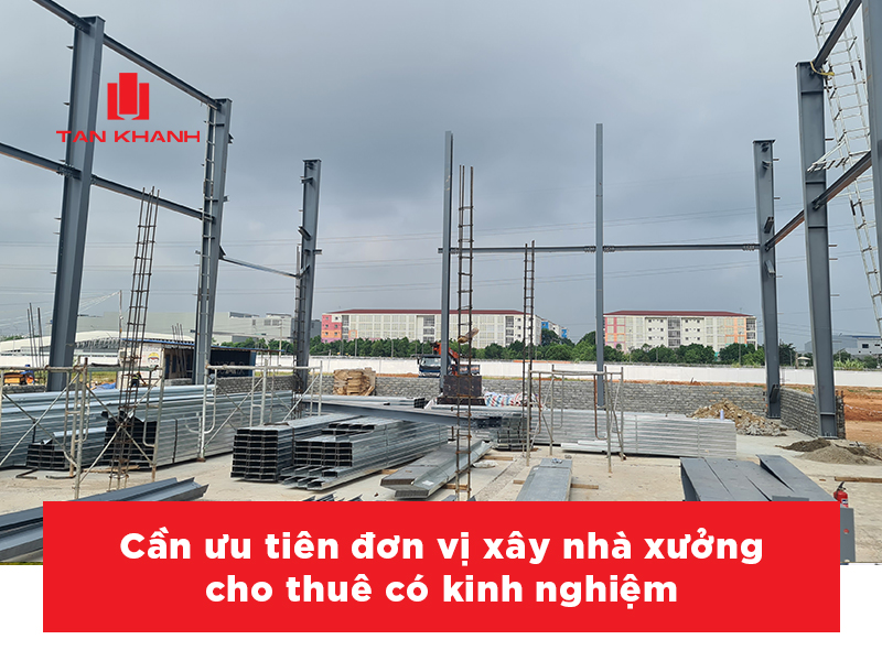 xây nhà xưởng cho thuê